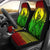 New Caledonia Car Seat Cover - New Caledonia Coat Of Arms Polynesian Tattoo Reggae Universal Fit Reggae - Polynesian Pride