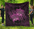 Hawaii Premium Quilt - Turtle Strong Pattern Hibiscus Plumeria Pink AH Pink - Polynesian Pride