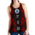 Federated States Of Micronesia Women Racerback Tank - Polynesian Tattoo Red Red - Polynesian Pride