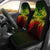 Hawaii Polynesia Car Seat Cover - Sea Turtle Map Reggae Universal Fit Reggae - Polynesian Pride