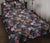 Hawaii Quilt Bed Set Tropical Grey AH Black - Polynesian Pride