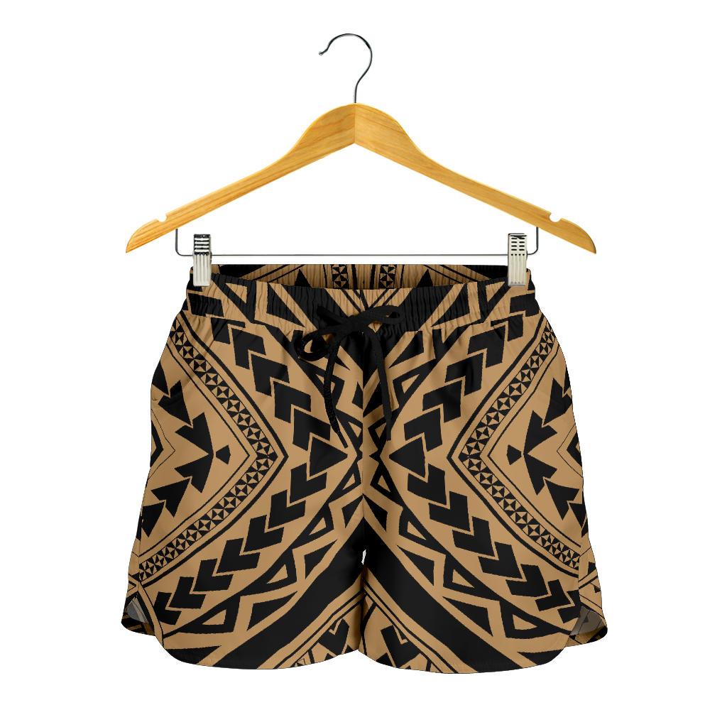 Polynesian Tradition Gold Women's Short - Polynesian Pride