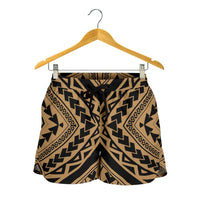 Polynesian Tradition Gold Women's Short - Polynesian Pride