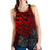 Guam Polynesian Racerback Tank (Women) - Red Turtle Flowing - Polynesian Pride