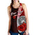 American Samoa Polynesian Custom Personalised Women's Racerback Tank - Coat Of Arm With Hibiscus - Polynesian Pride