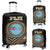 Fiji Polynesian Luggage Cover 2 A7 Black - Polynesian Pride