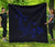 Hawaii Shark Blue Polynesian Premium Quilt Blue - Polynesian Pride