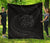 Hawaii Turtle Premium Quilt - Gray - Frida Style Black - Polynesian Pride
