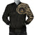 Vanuatu in My Heart Tattoo Men's Bomber Jacket Black - Polynesian Pride