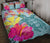 Hawaii Sea Turtle Hibiscus Kanaka Quilt Bed Set - Polynesian Pride