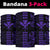 Hawaii Kanaka Kakau Polynesia Bandana 3 - Pack - Purple - Polynesian Pride