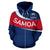 Samoa All Over Zip up Hoodie Century Style - Polynesian Pride