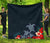 Hawaii Polynesian Turtle Premium Quilt Dark Blue - Polynesian Pride