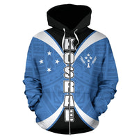 Kosrae All Over Zip up Hoodie Impact Version - Polynesian Pride