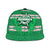 Manawatu Turbos Hat Maori Vibes Snapback Hat Universal Fit Green - Polynesian Pride