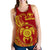 Hawaii Polynesian Women's Racerback Tank - Vintage Polynesian Turtle (Red) - Polynesian Pride