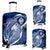 Guam Luggage Covers Shark Coat OF Arms Blue - Polynesian Pride