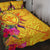 Polynesian Quilt Bed Sets - Hawaii Kanaka Maoli & Flowers with Polynesian Patterns - Polynesian Pride