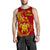 Hawaii Polynesian Men's Tank Top - Vintage Polynesian Turtle (Red) - Polynesian Pride