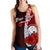 Marshall Islands Polynesian Custom Personalised Women's Racerback Tank - Coat Of Arm With Hibiscus - Polynesian Pride