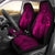 Hawaii Car Seat Covers - Hawaii Hula Girl Hibiscus Map Pink - Polynesian Pride