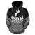 Guam Polynesian Hoodie Black Pride Map nd Seal - Polynesian Pride