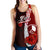 Yap Micronesia Women's Racerback Tank - Coat Of Arm With Hibiscus - Polynesian Pride