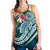 American Samoa Polynesian Women's Racerback Tank - Summer Plumeria - Polynesian Pride