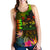 Fiji Polynesian Women's Racerback Tank - Hibiscus and Banana Leaves - Polynesian Pride