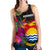 Kiribati Women's Racerback Tank - Polynesian Hibiscus Pattern - Polynesian Pride