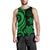 Palau Men's Tank Top - Green Tentacle Turtle - Polynesian Pride