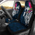 Polynesian Hawaii Custom Personalised Car Seat Covers - Summer Vibes Universal Fit Blue - Polynesian Pride