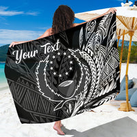 Pohnpei State Sarong - Custom Personalised Wings Style Sarong - Pohnpei State One Size Black - Polynesian Pride