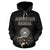 American Samoa Polynesian Hoodie Eagle nd Dream Catcher - Polynesian Pride