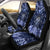 Hawaii Turtle Hibiscus Blue Car Set Cover - Hac Style - AH - Polynesian Pride