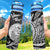 Marshall Islands Custom Personalised Hydro Tracking Bottle - Wings Style Hydro Tracking Bottle - Marshall Islands 32oz Large Black - Polynesian Pride