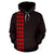 Polynesian Kakau Seal of Hawaii Hoodie Red - Polynesian Pride