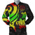 Palau Men's Bomber Jacket - Reggae Tentacle Turtle Reggae - Polynesian Pride