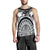 Polynesian Men's Tank Top, Maui Tattoo Polynesian Patterns (White) - Polynesian Pride