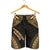 American Samoa Men's Shorts - Polynesian Chief Gold Version - Polynesian Pride