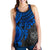 Samoa Polynesian Women's Racerback Tank - Blue Turtle - Polynesian Pride