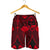 Guam Polynesian Men's Shorts - Guam Red Seal with Polynesian Tattoo - Polynesian Pride