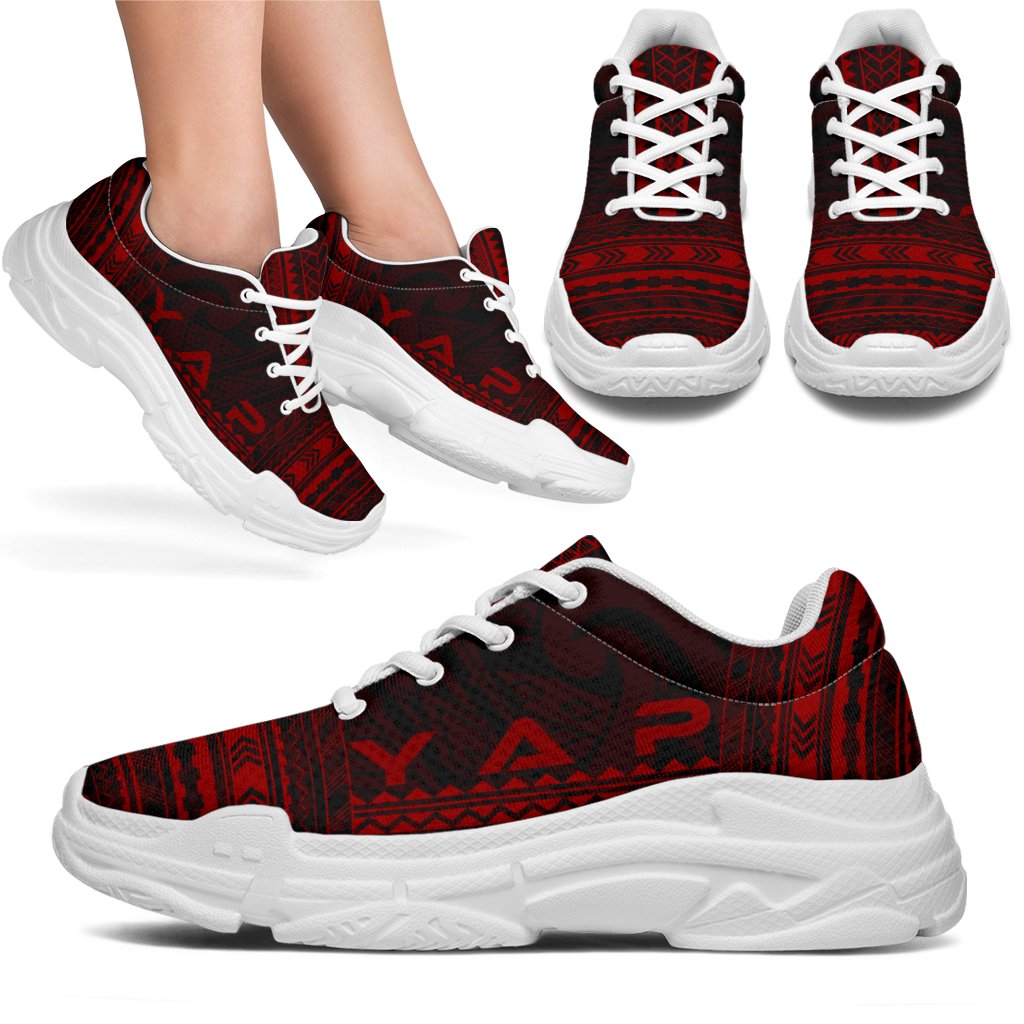 Yap Chunky Sneakers - Polynesian Chief Red Version - Polynesian Pride