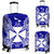 Wallis And Futuna Polynesian Luggage Covers Map Blue Blue - Polynesian Pride