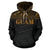 Guam Polynesian All Over Hoodie Yellow Horizontal Style - Polynesian Pride