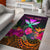 Polynesian Hawaii Personalised Kanaka Maoli Area Rug - Summer Hibiscus Reggae - Polynesian Pride