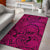 Hawaii Area Rug Polynesian Maori Lauhala AH Rug Pink - Polynesian Pride