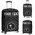 Chuuk Custom Personalised Luggage Covers - Chuuk Seal With Polynesian Tattoo Style ( Black) - Polynesian Pride