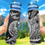 French Polynesia Custom Personalised Hydro Tracking Bottle - Wings Style Hydro Tracking Bottle - French Polynesia 32oz Large Black - Polynesian Pride