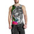 American Samoa Men Tank Top - Turtle Plumeria Banana Leaf - Polynesian Pride